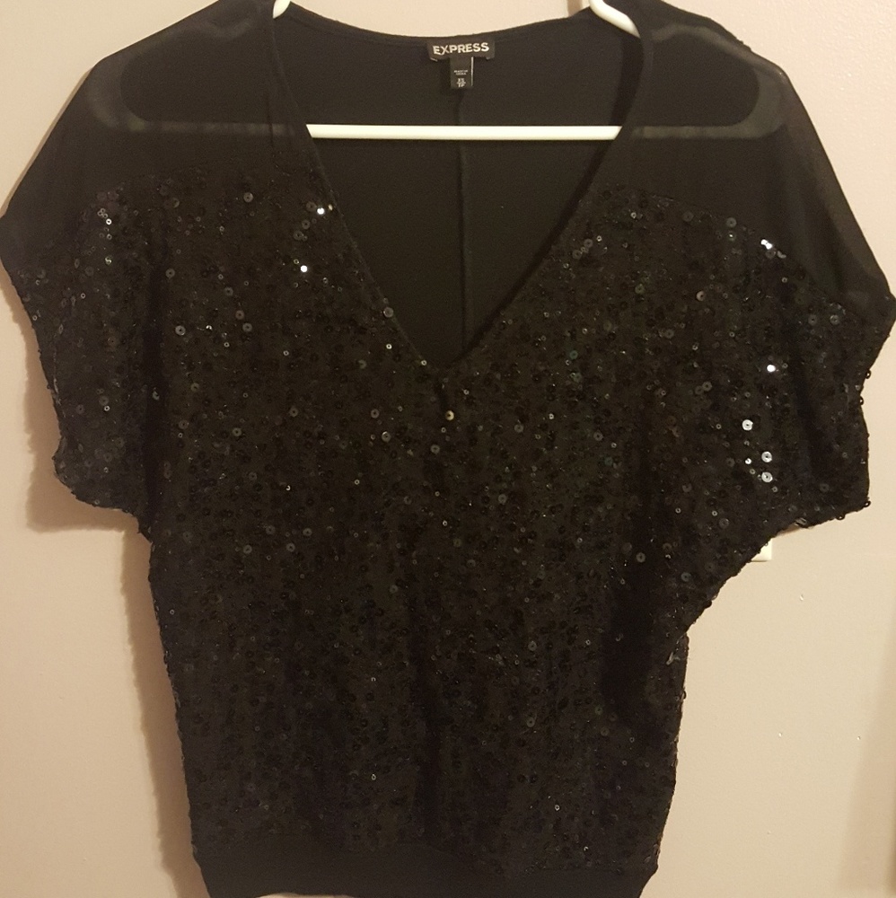 Sequined Top from Express